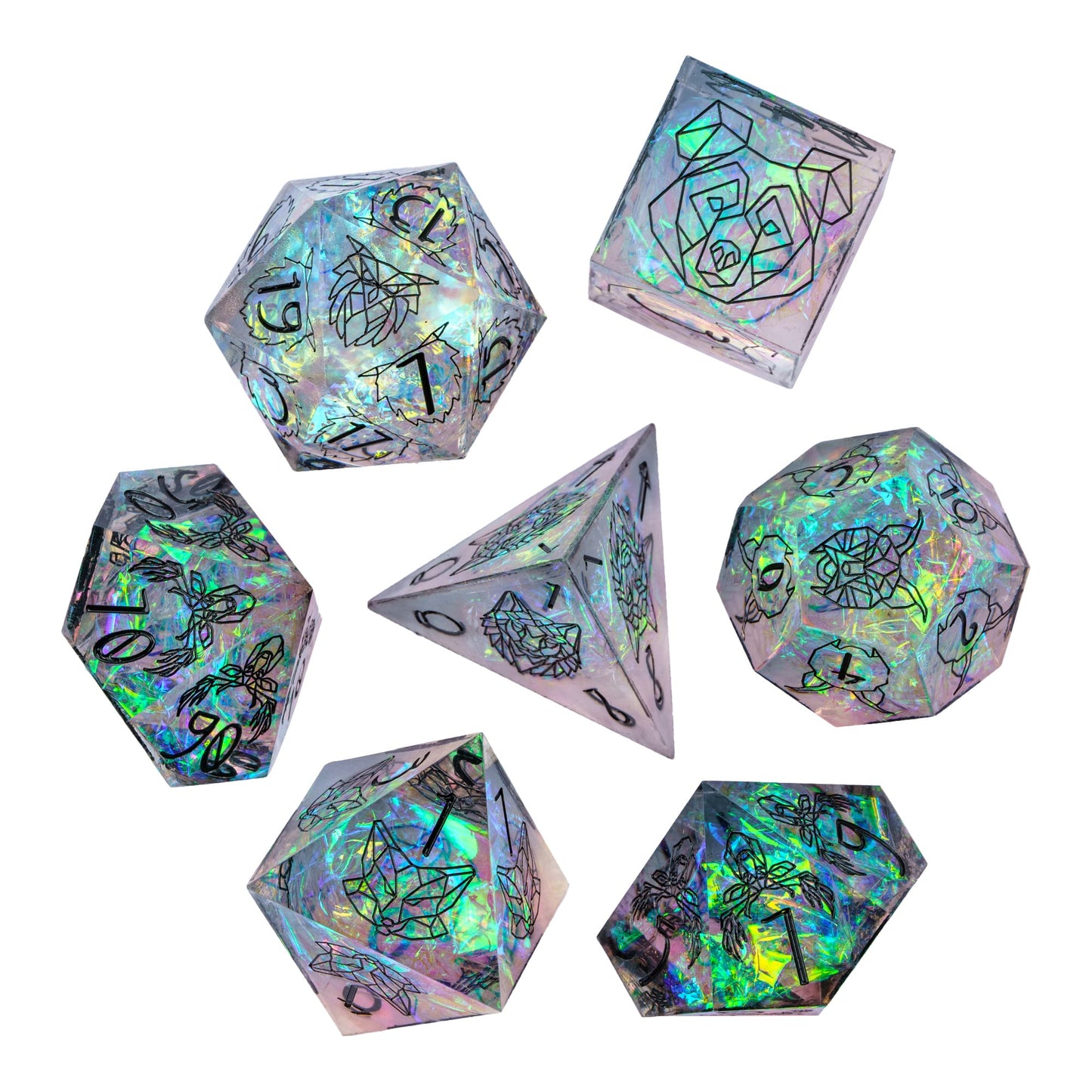 Wilderness Whispers - Sharp Edge Dice Set