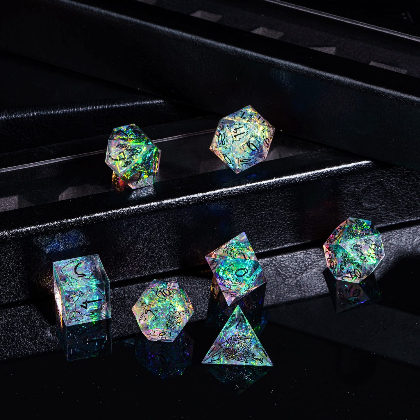 Wilderness Whispers - Sharp Edge Dice Set