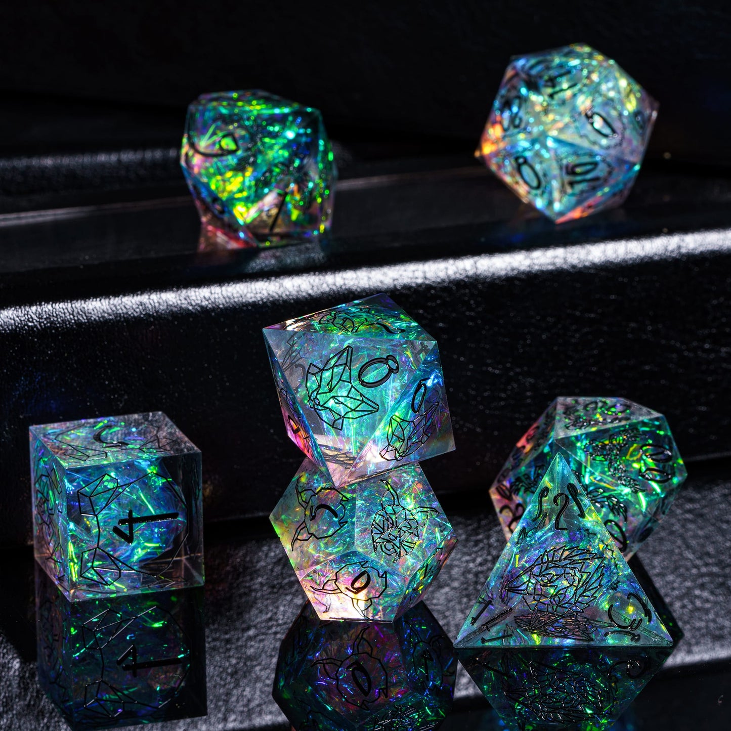 Wilderness Whispers - Sharp Edge Dice Set