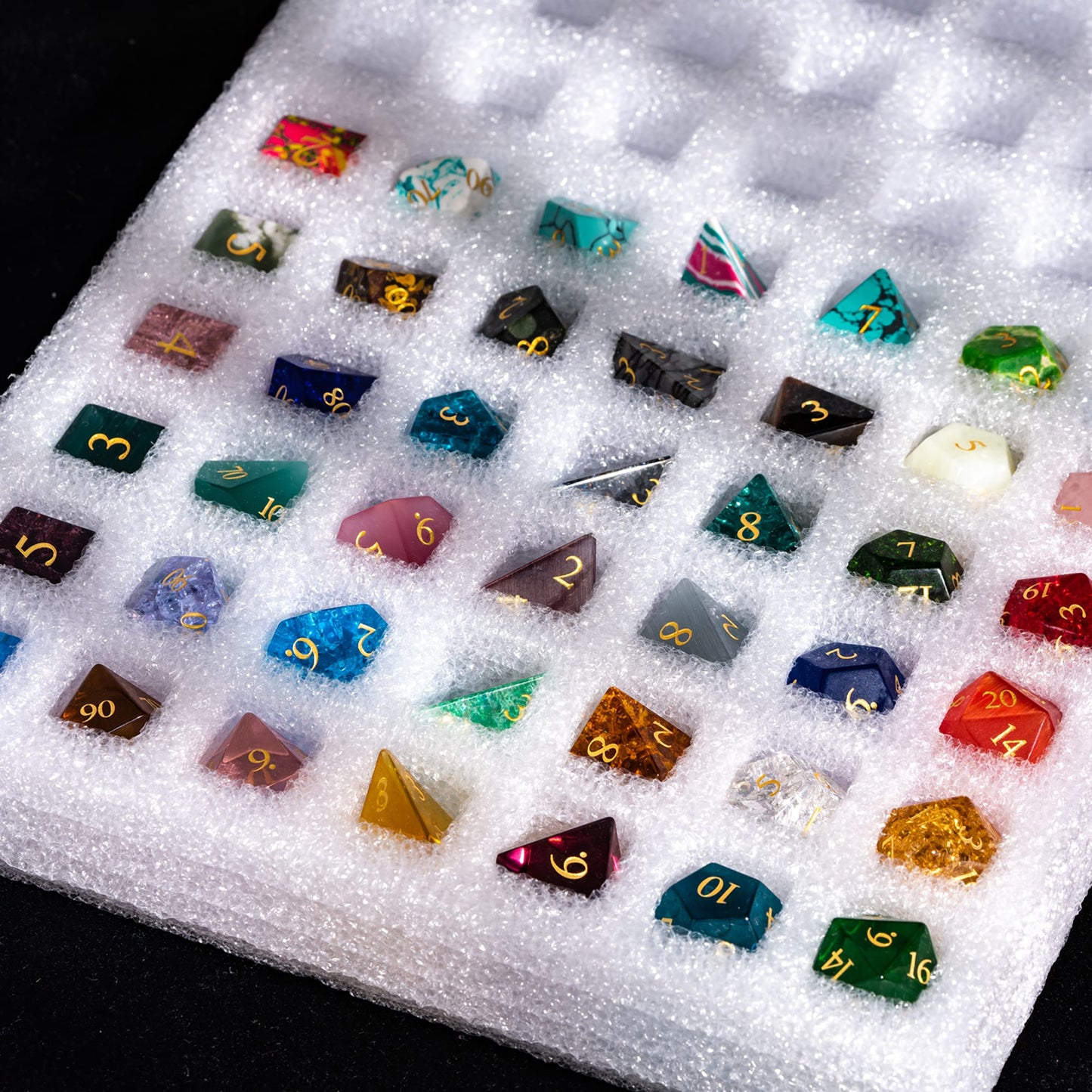 Mystery Package Gemstone/Glass - Dice Set