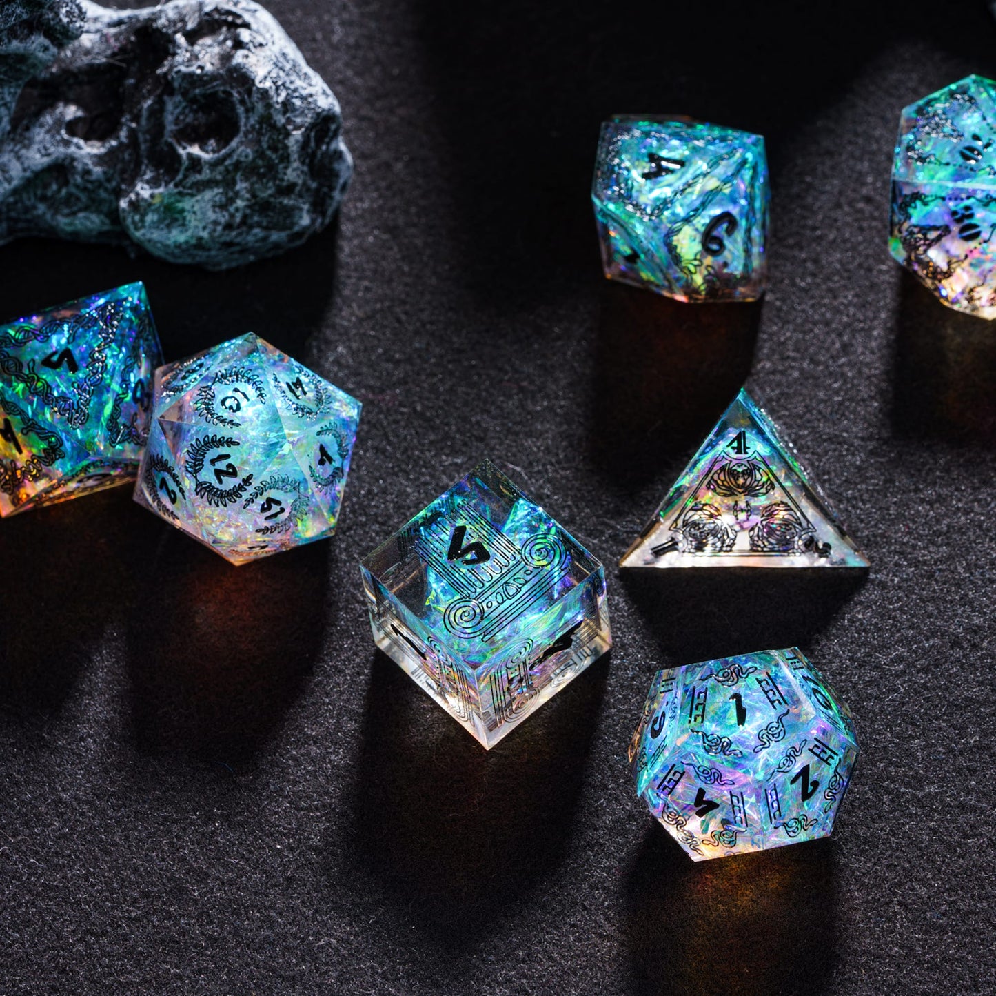 Fortuna's Legacy - Sharp Edge Dice Set