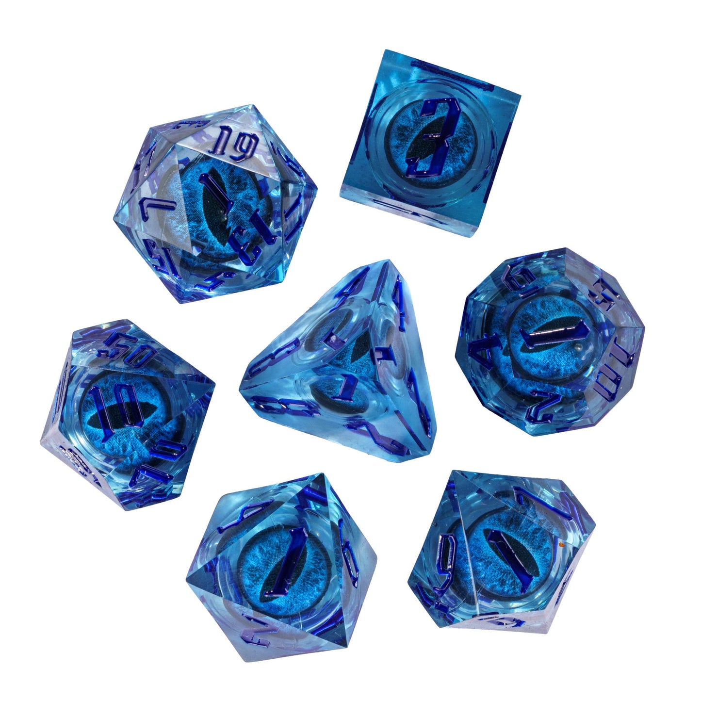 Dragon Eye - Sharp Edge Dice Set