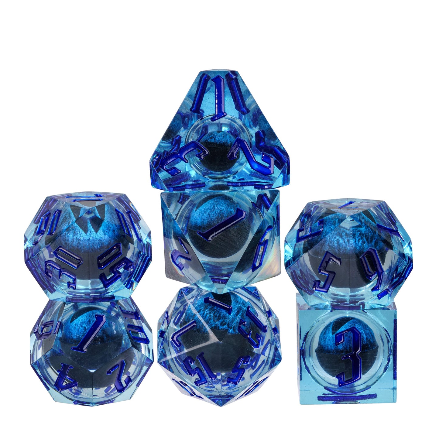 Dragon Eye - Sharp Edge Dice Set