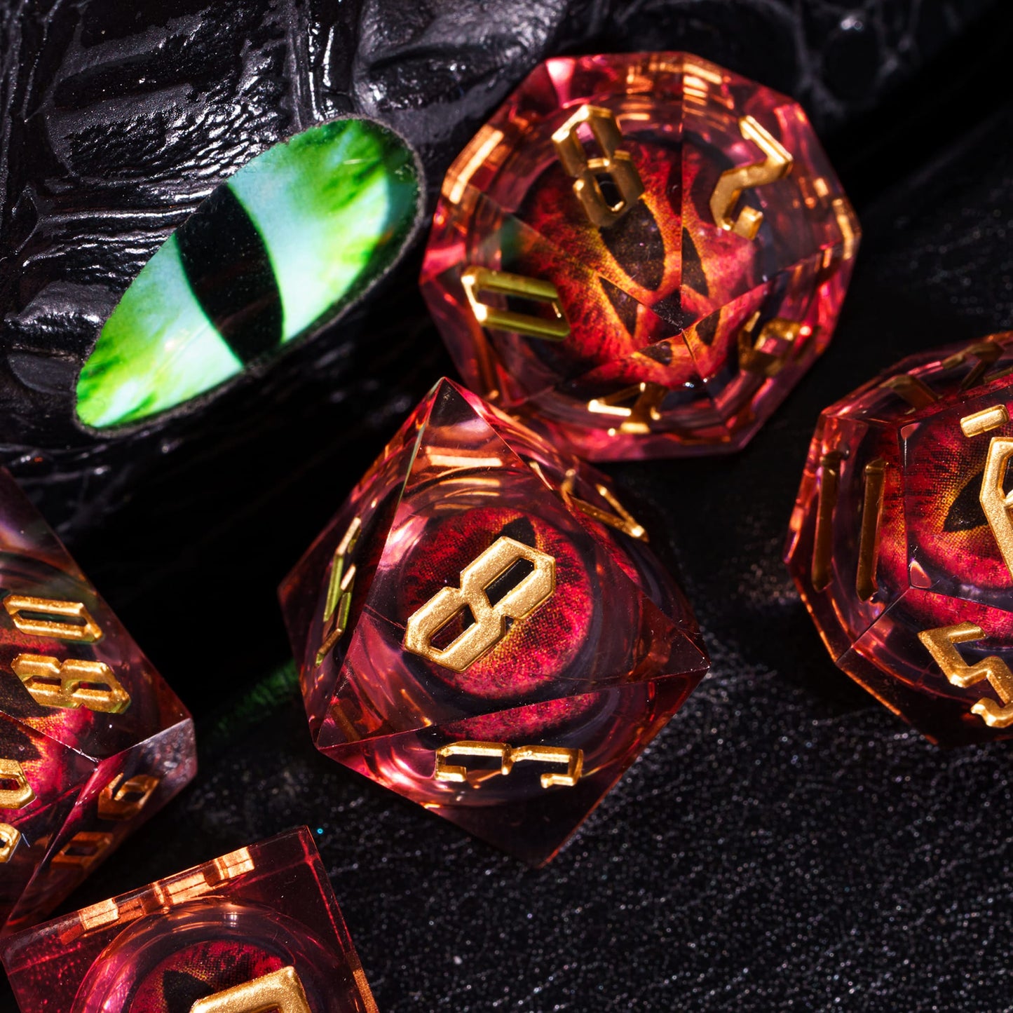 Dragon Eye - Sharp Edge Dice Set