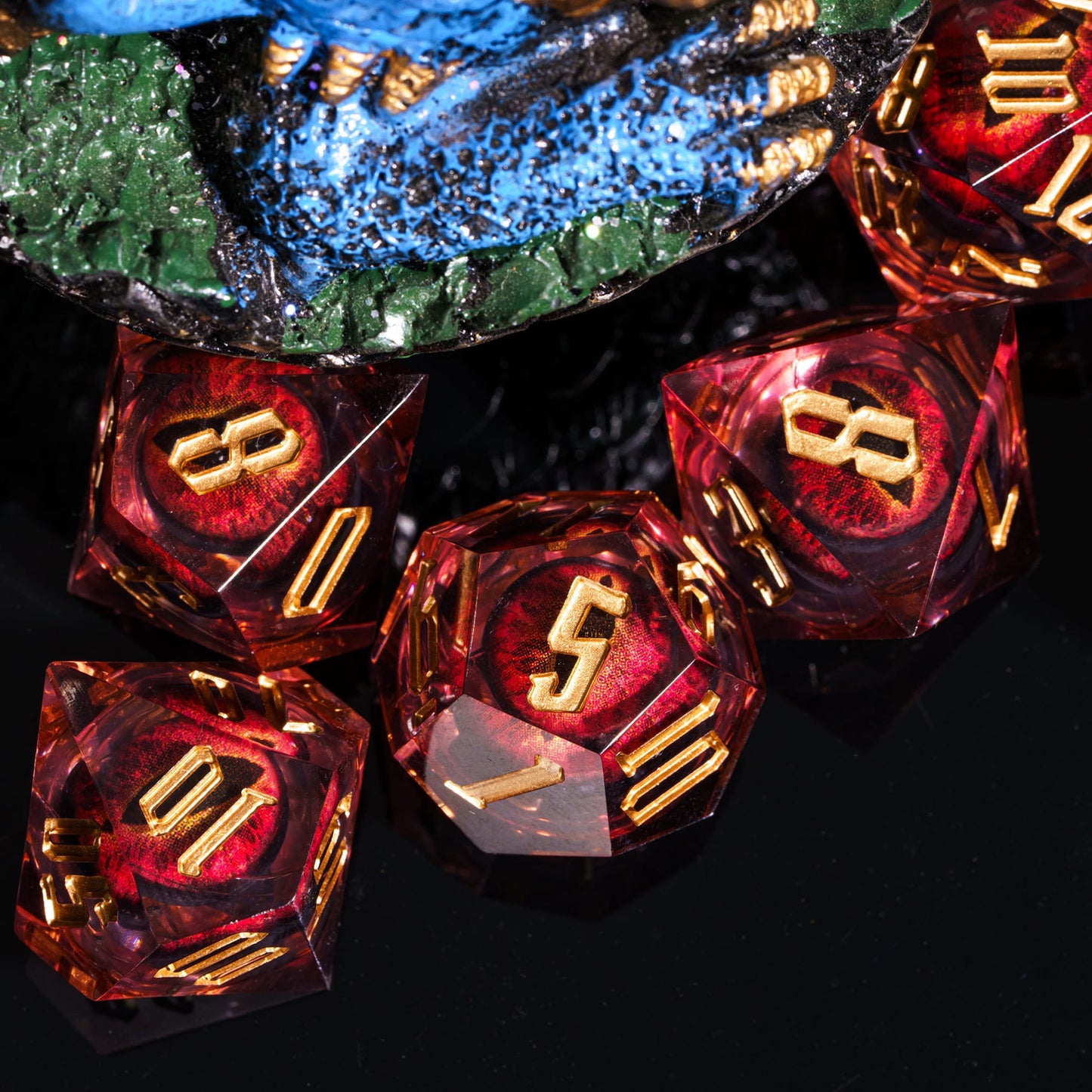 Dragon Eye - Sharp Edge Dice Set