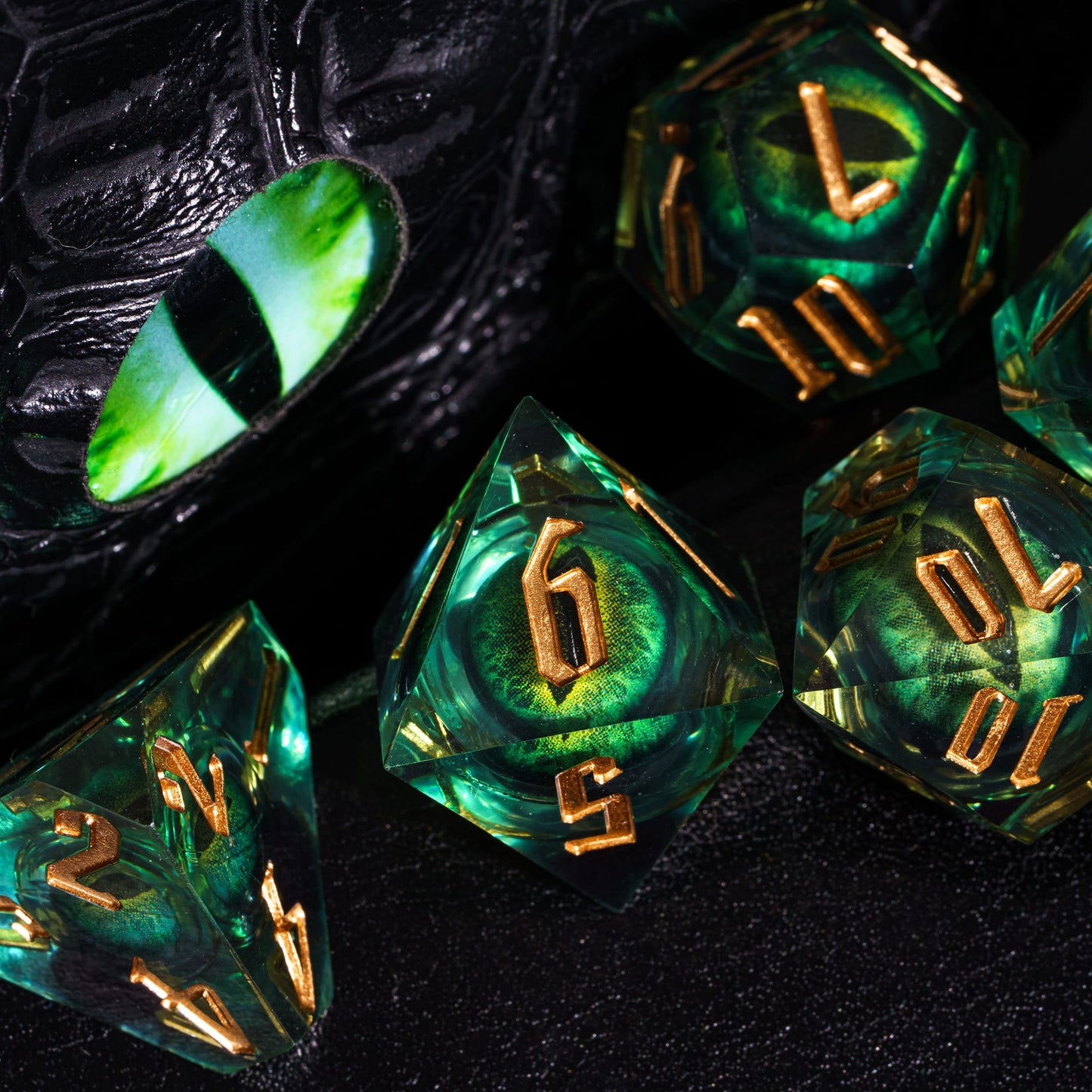 Dragon Eye - Sharp Edge Dice Set