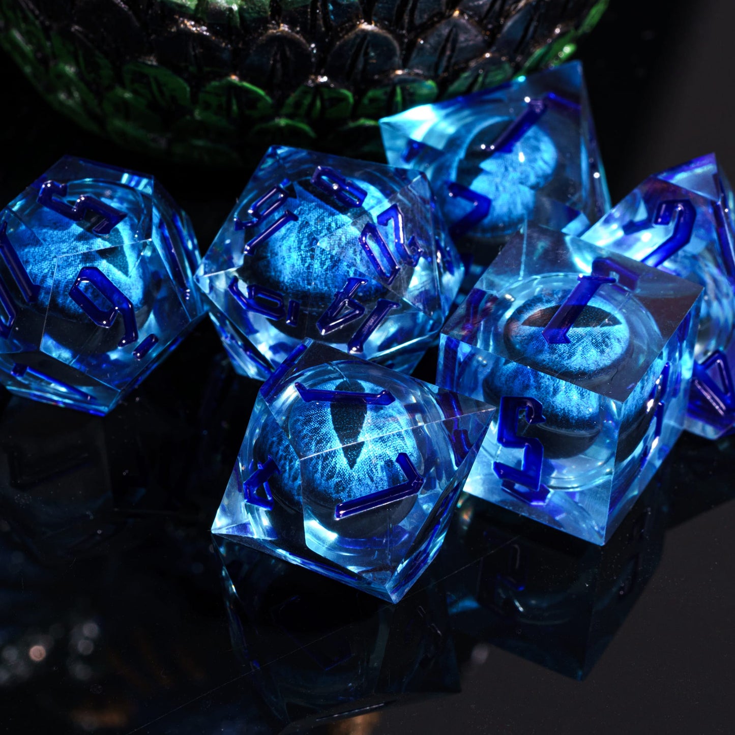 Dragon Eye - Sharp Edge Dice Set