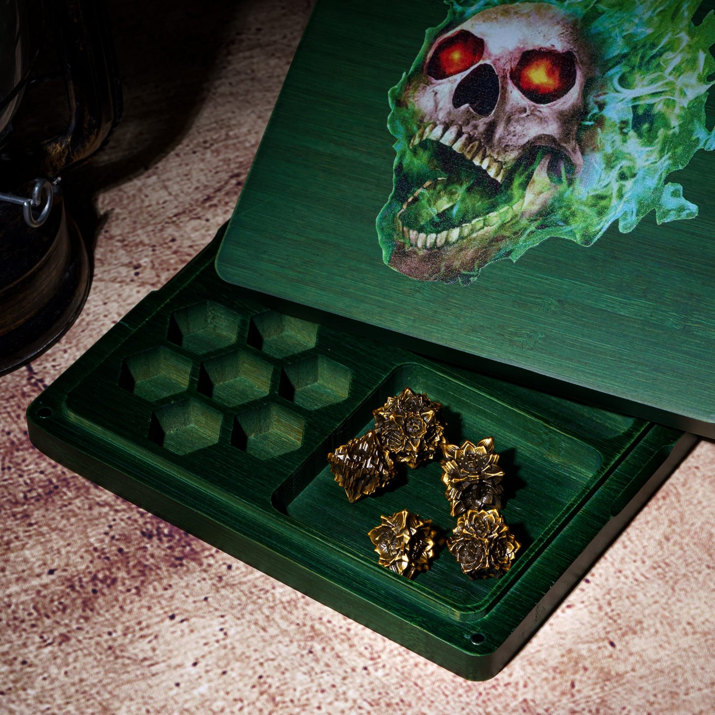 Infernal Blaze - Dice Tray & Case
