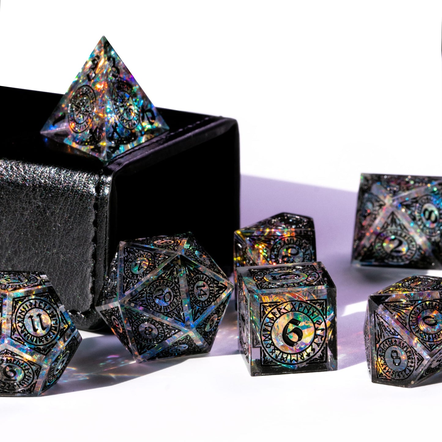 Runic Illusion - Sharp Edge Dice Set