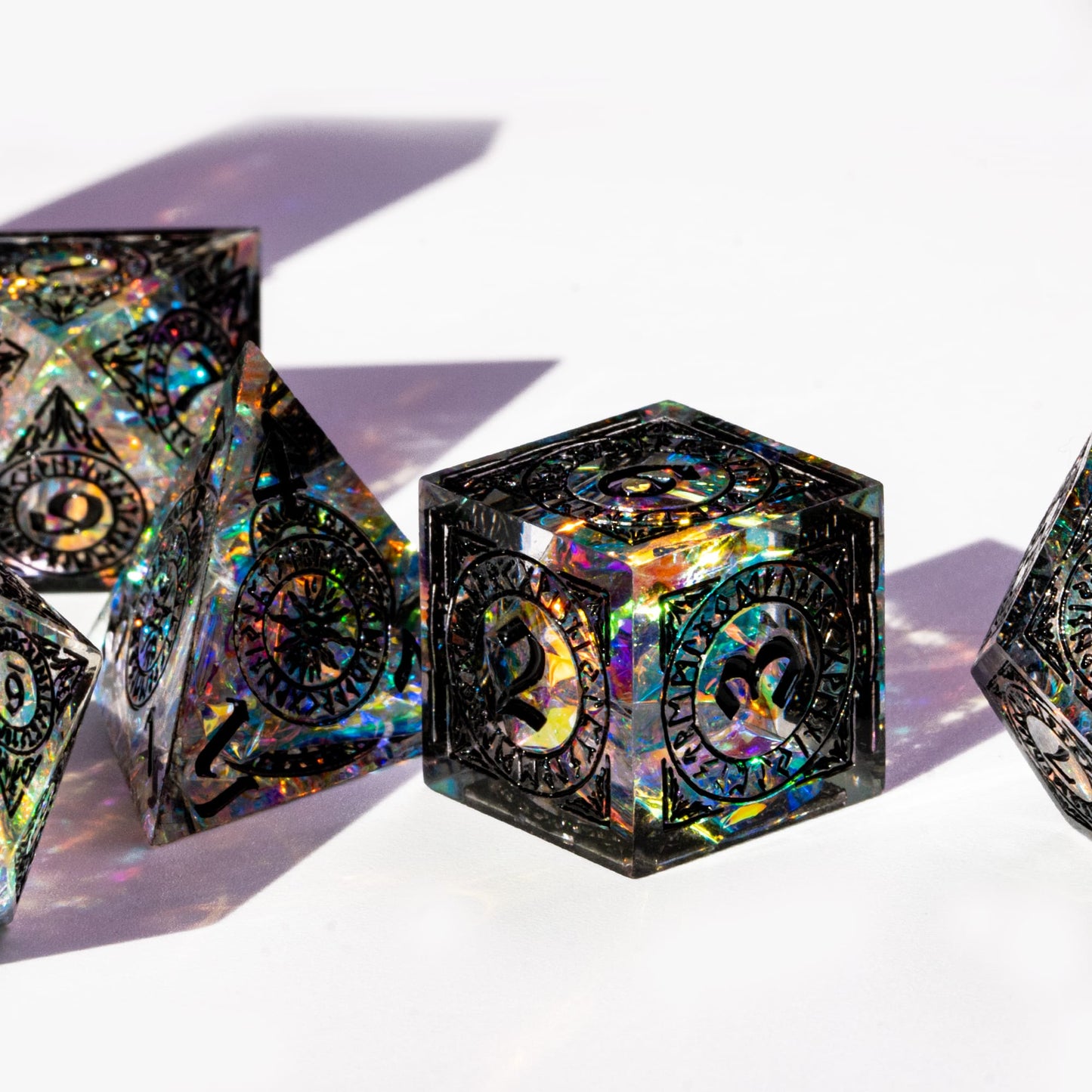 Runic Illusion - Sharp Edge Dice Set