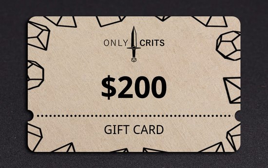 Only Crits Gift Card