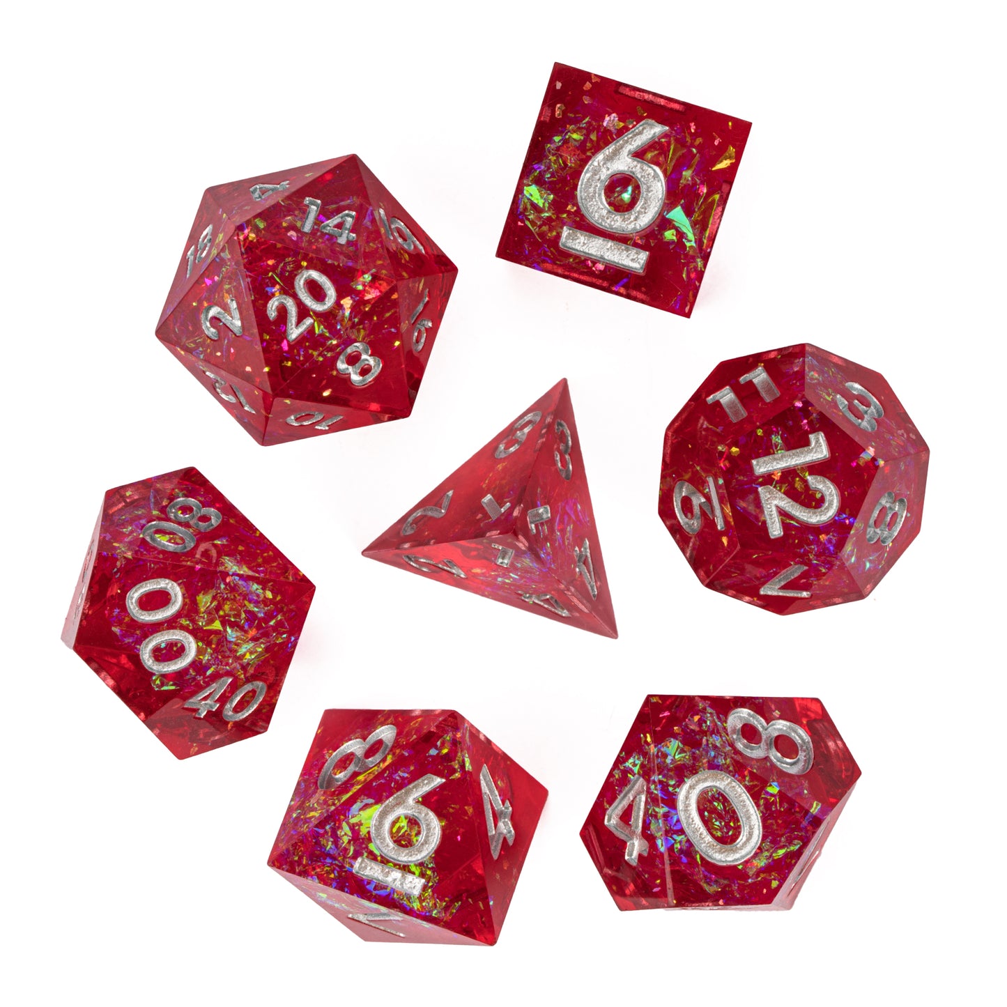 Chromatic Blood - Sharp Edge Dice Set