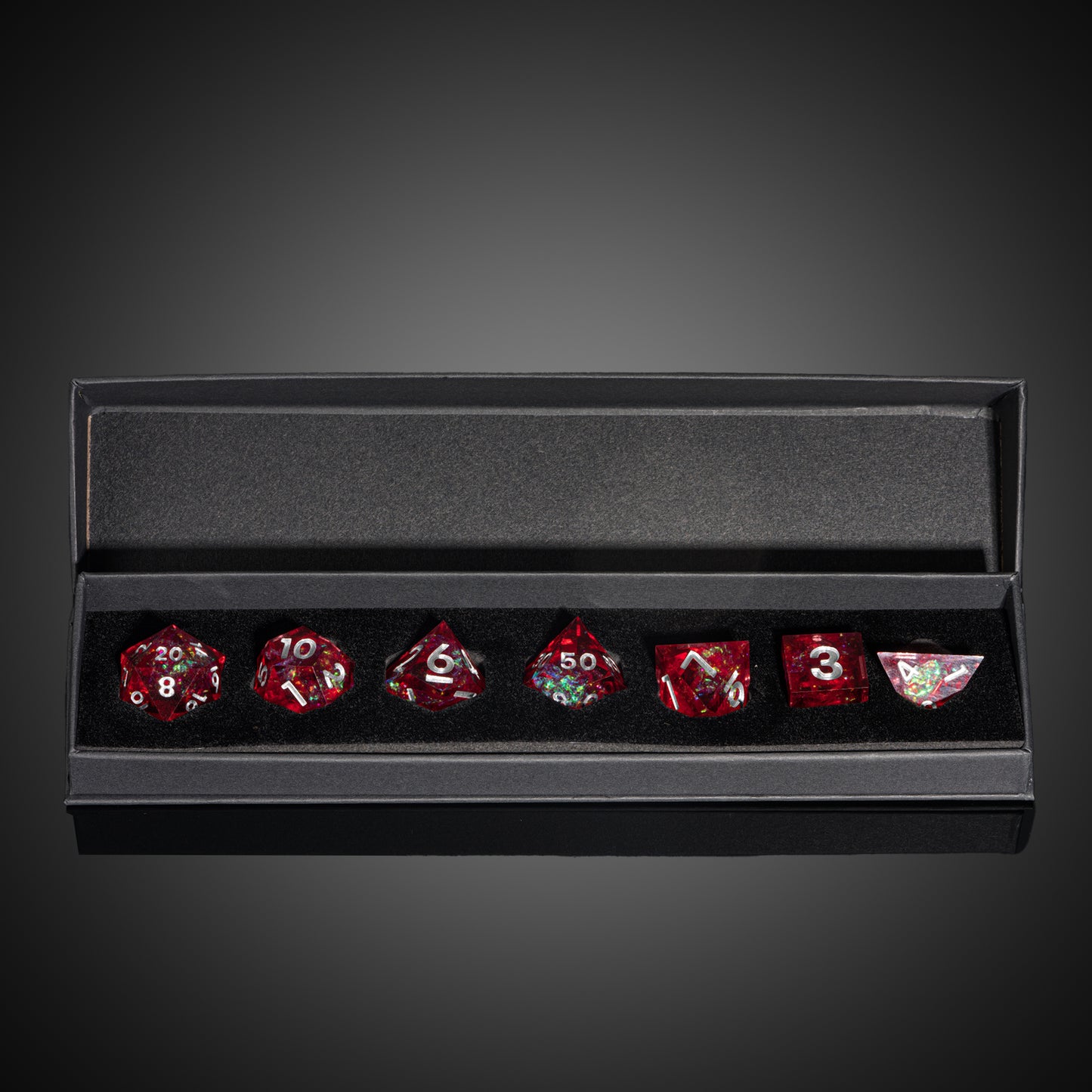 Chromatic Blood - Sharp Edge Dice Set