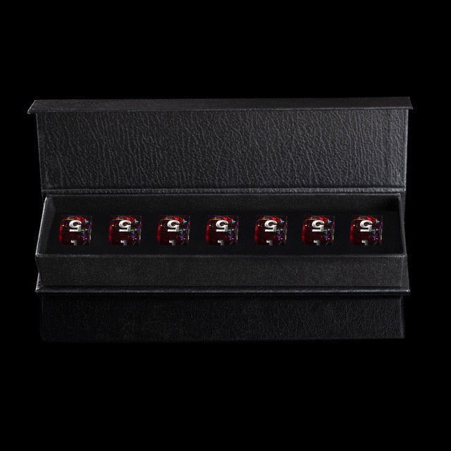 Chromatic Blood - Sharp Edge Dice Set