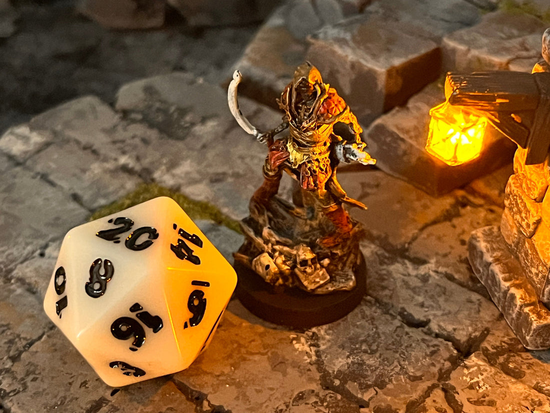The Custom D&D Dice Making Process