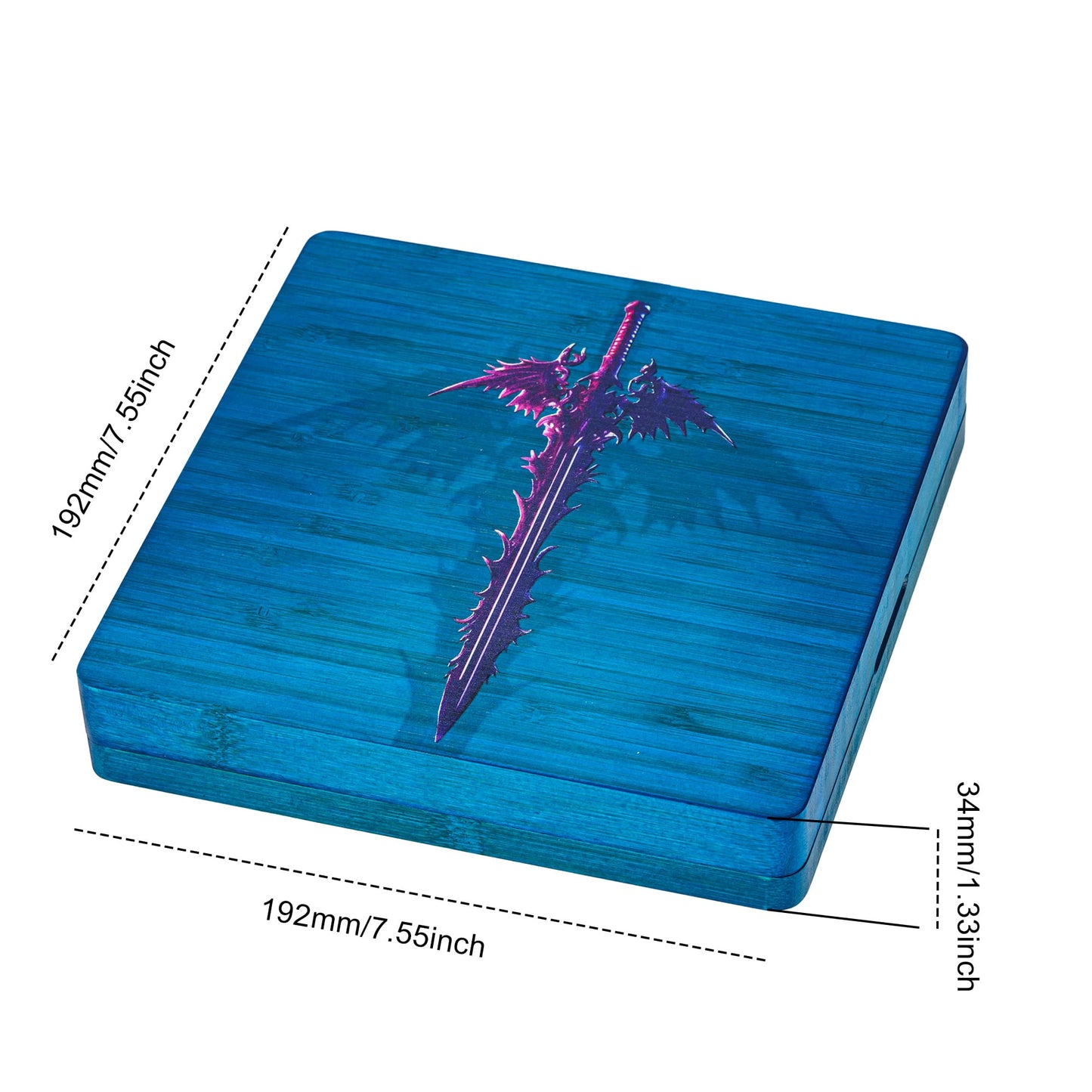 Winged Edge - Dice Tray & Case