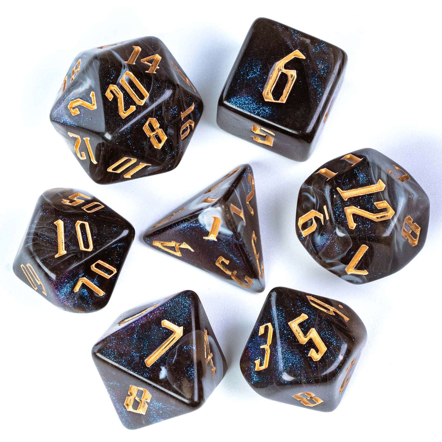 Obsidian Galaxy - Dice Set