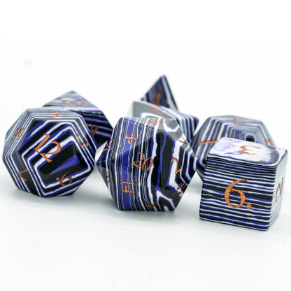 Midnight Tides - Stone Dice Set