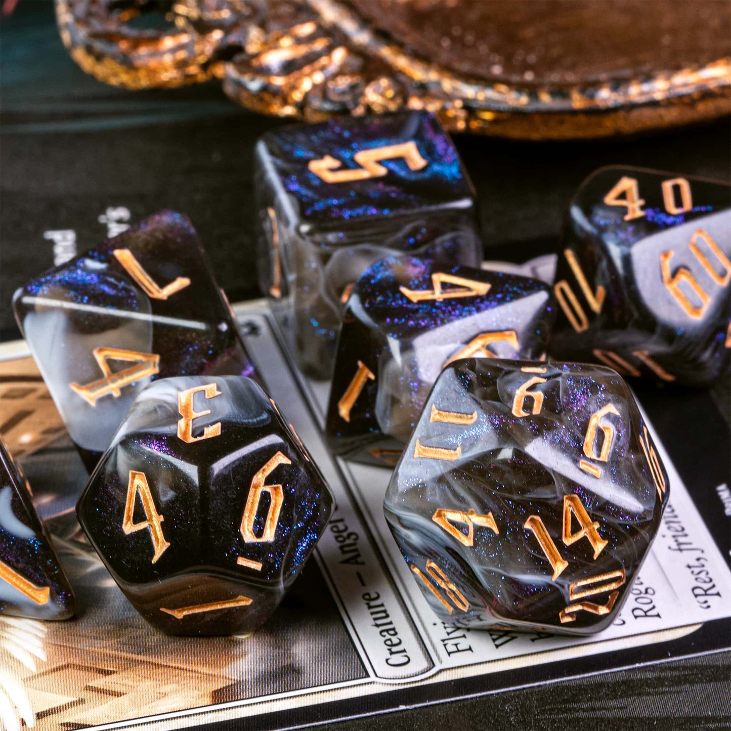 Obsidian Galaxy - Dice Set
