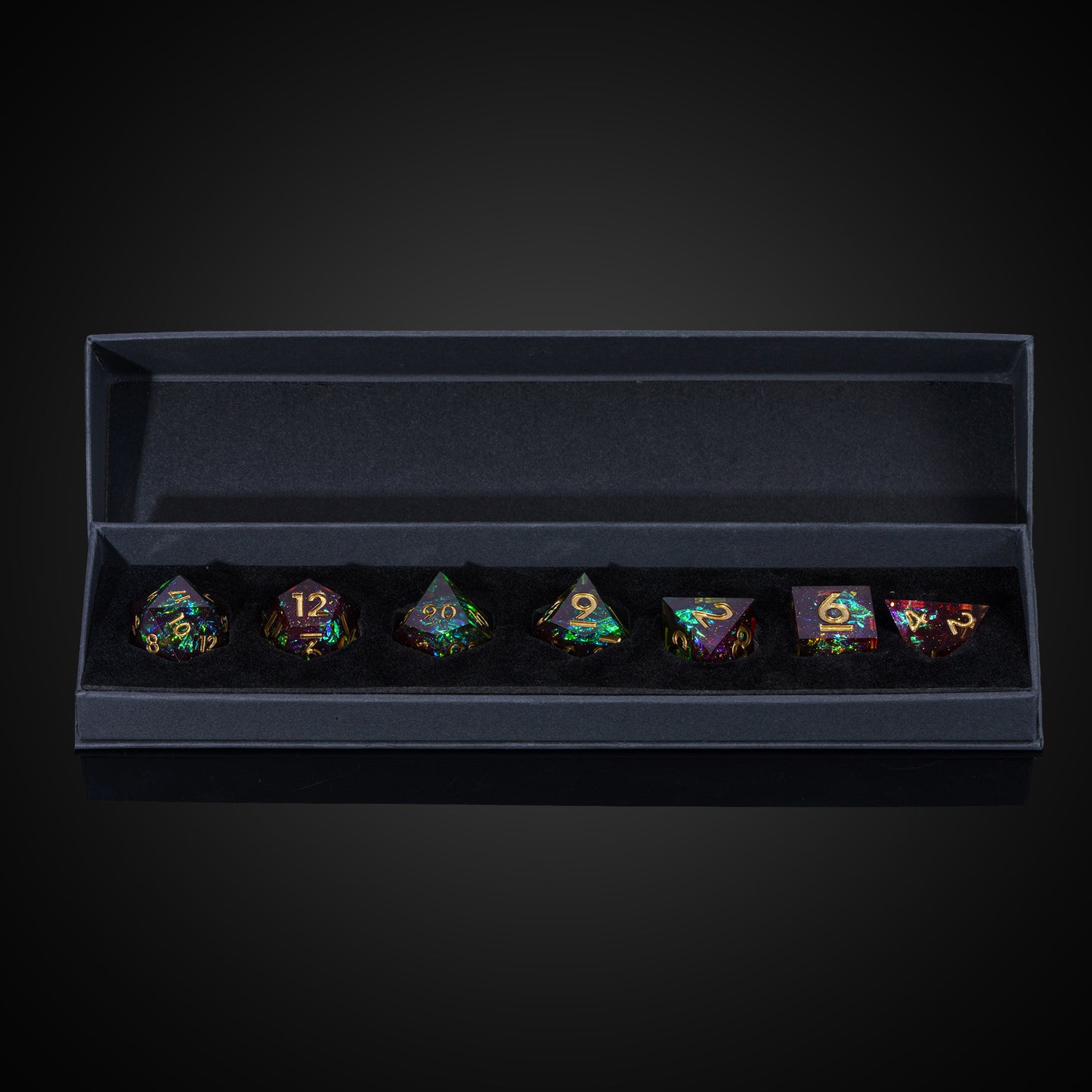 Corrupted Meadow - Sharp Edge Dice Set
