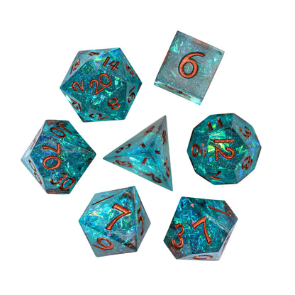 Echoes of Atlantis - Sharp Edge Dice Set