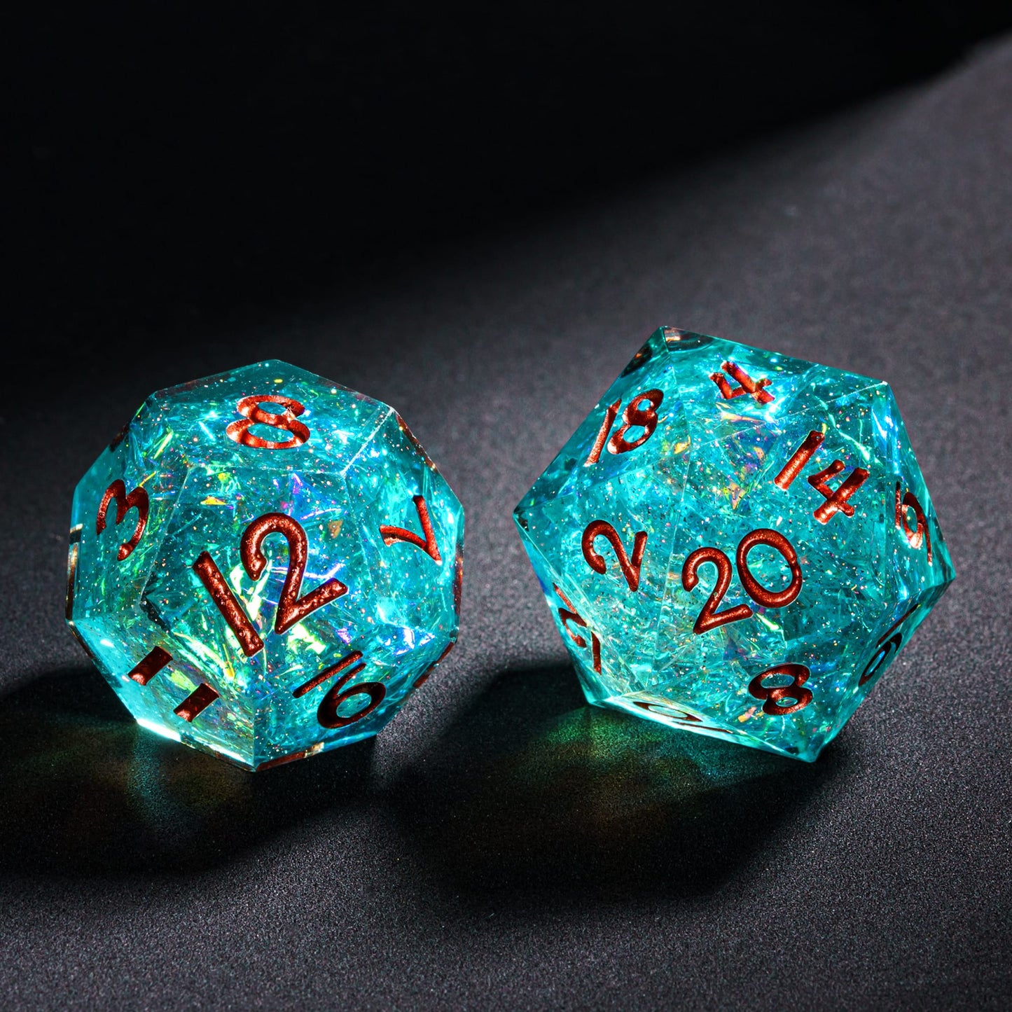 Echoes of Atlantis - Sharp Edge Dice Set