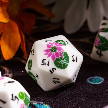 Lotus Blossom - Dice Set