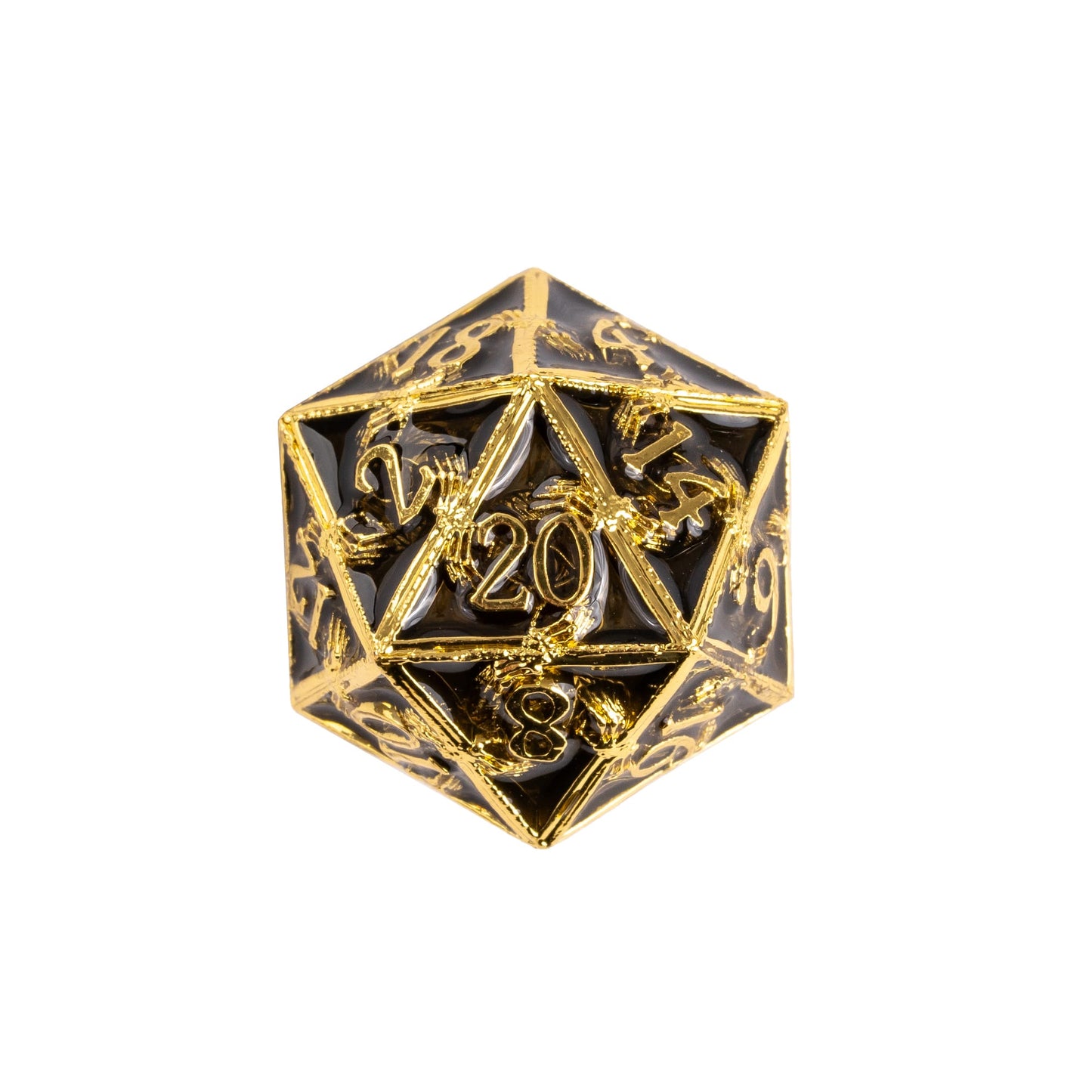 Onyx Crypt - Metal Dice Set