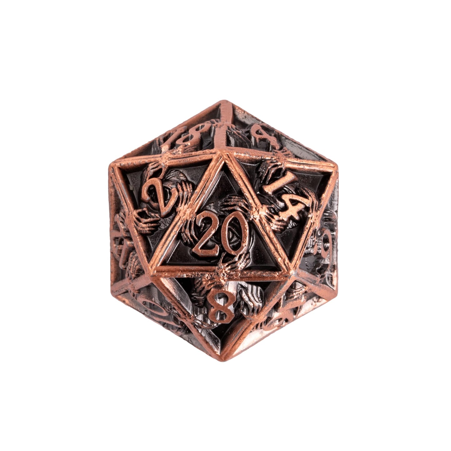 Copper Relic - Metal Dice Set