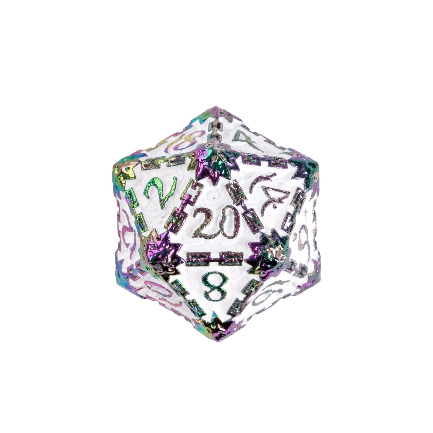 Snow Blade - Metal Dagger Dice Set