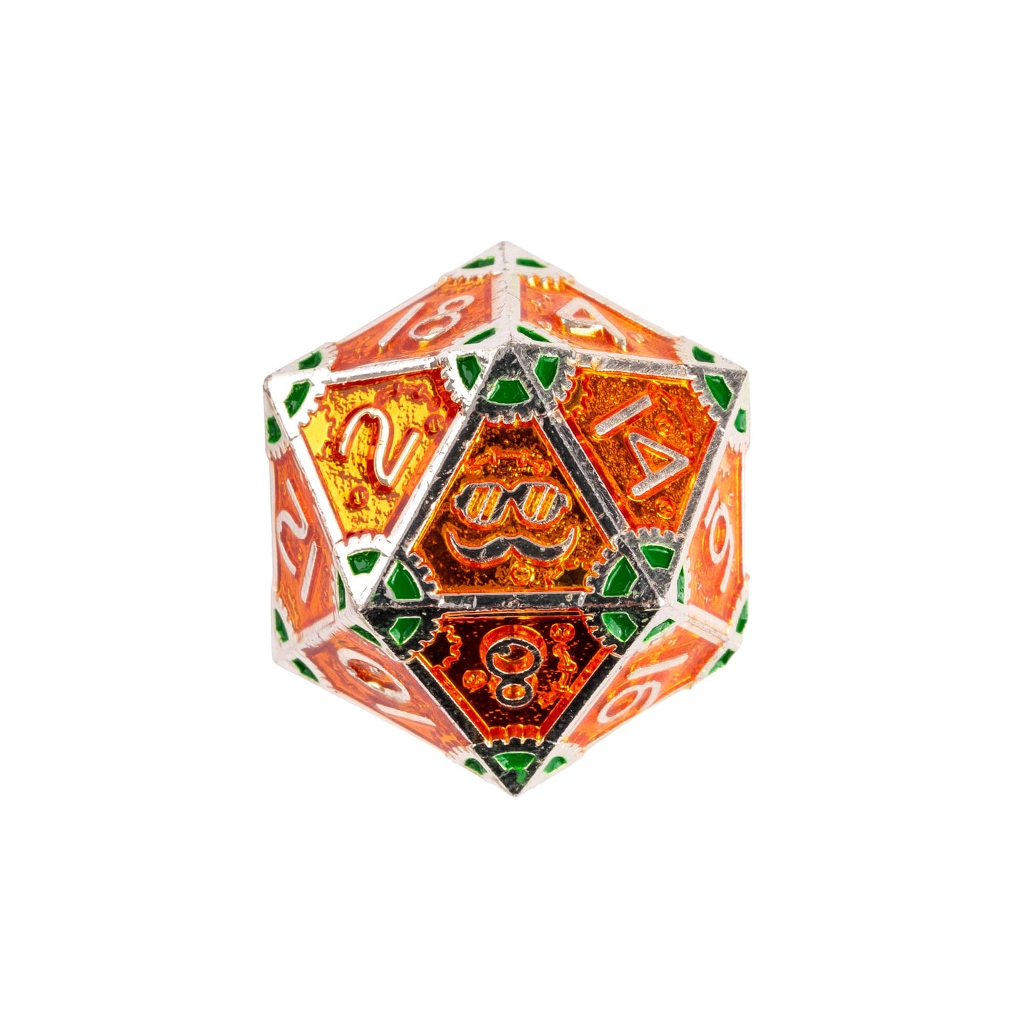 Guillman's Guilded Metal Dice Set