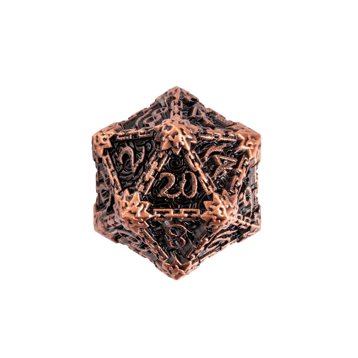 Bronze Blade - Metal Dagger Dice Set