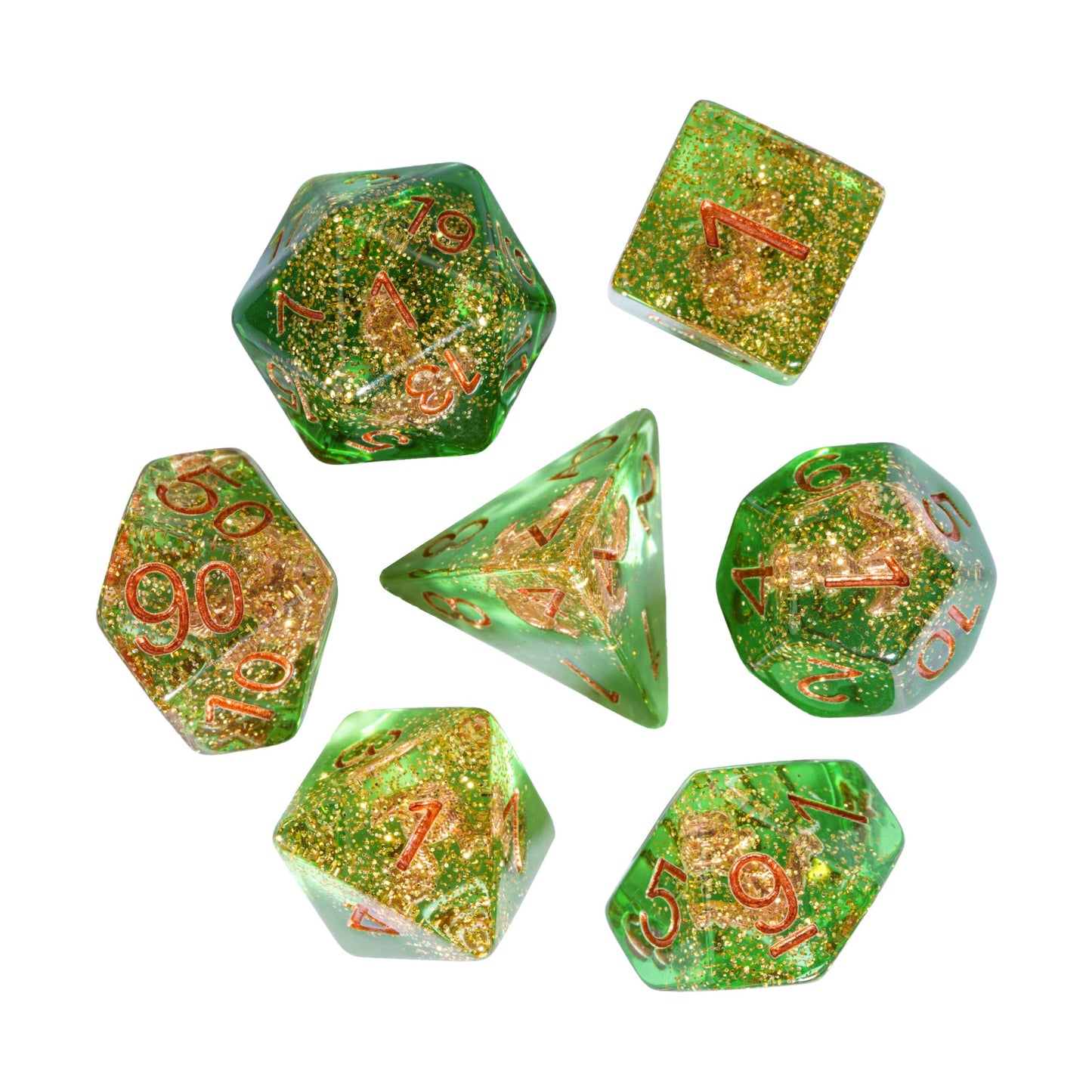 Transparent Anchor - Dice Set