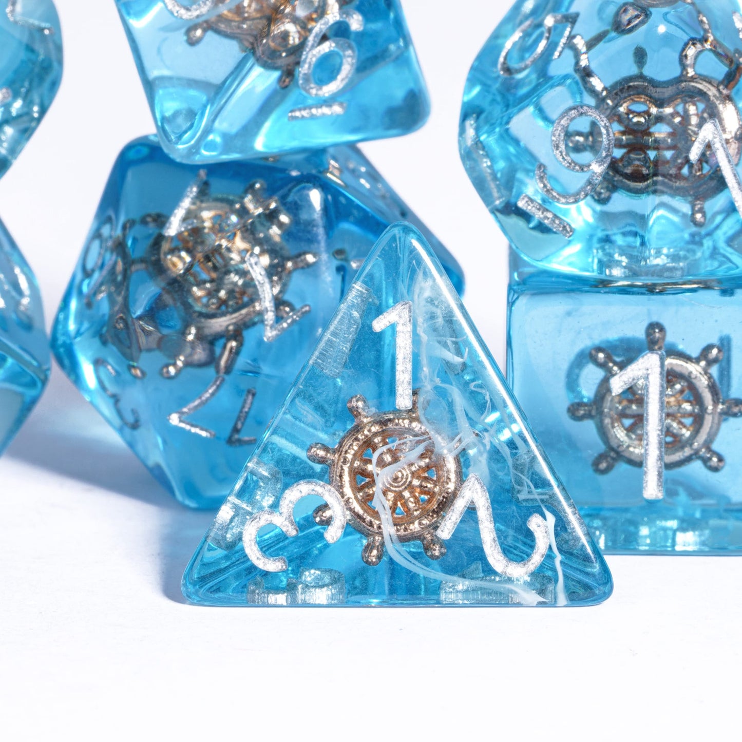 Transparent Rudder - Dice Set