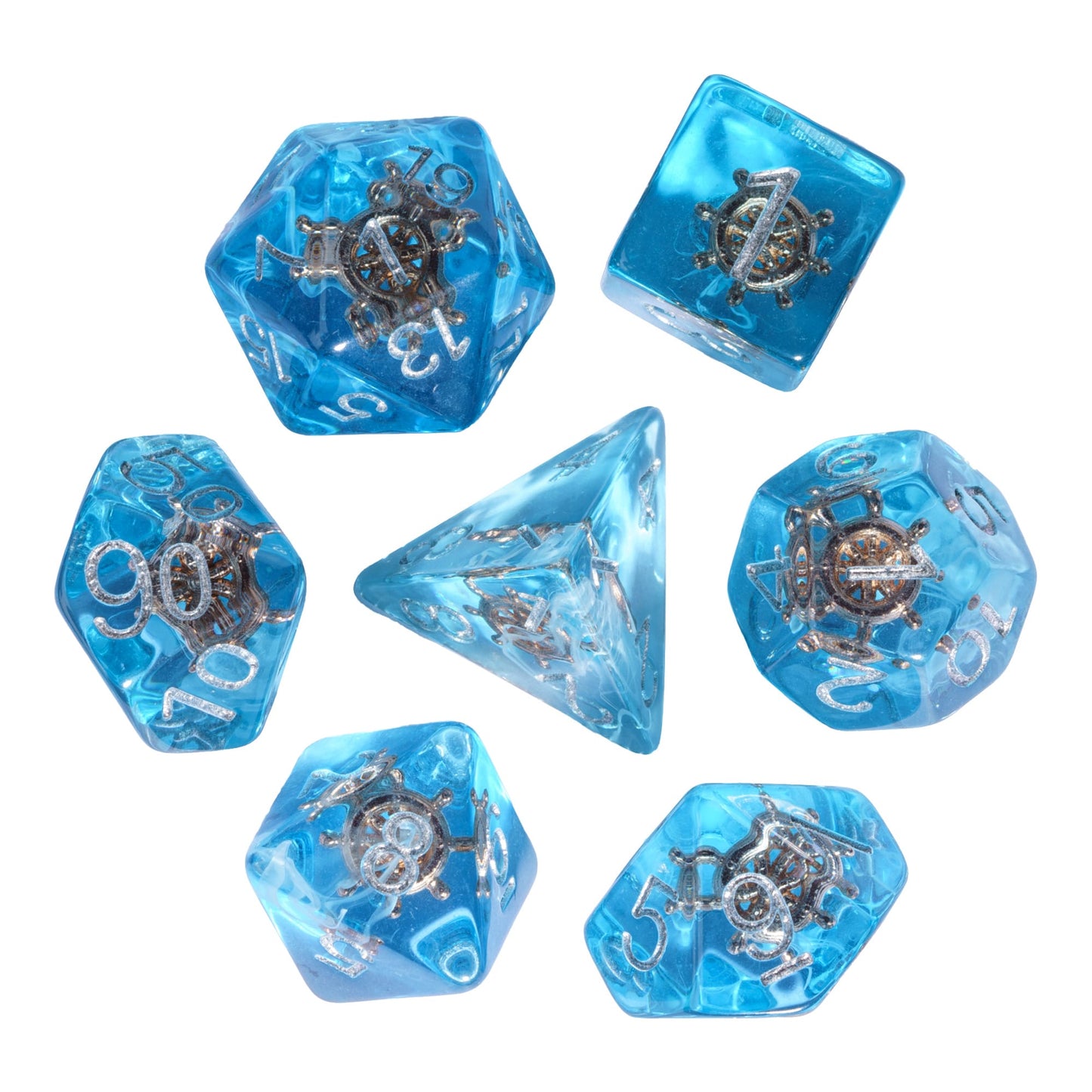 Transparent Rudder - Dice Set