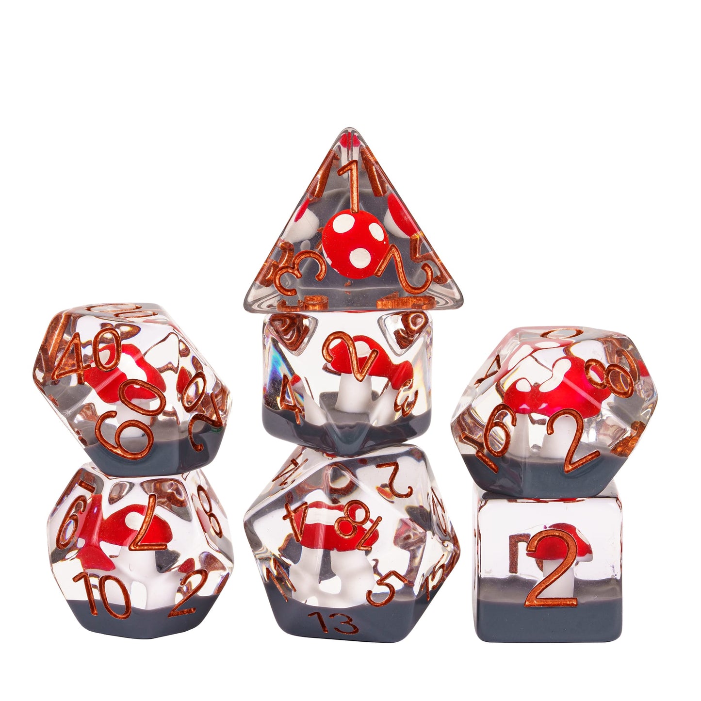 Mushroom Cap - Dice Set