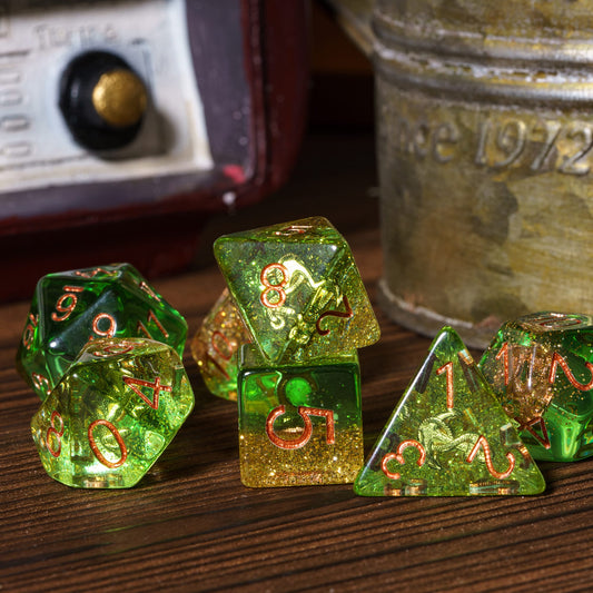 Transparent Anchor - Dice Set