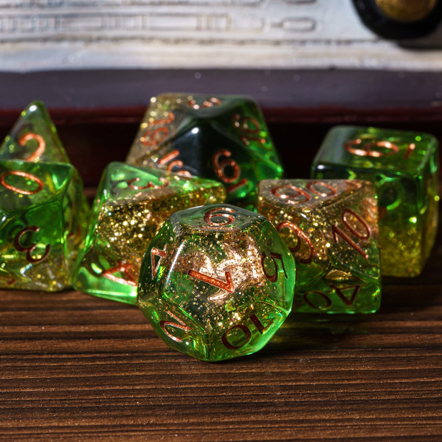 Transparent Anchor - Dice Set