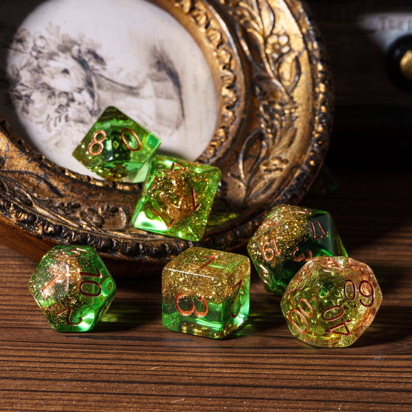 Transparent Anchor - Dice Set