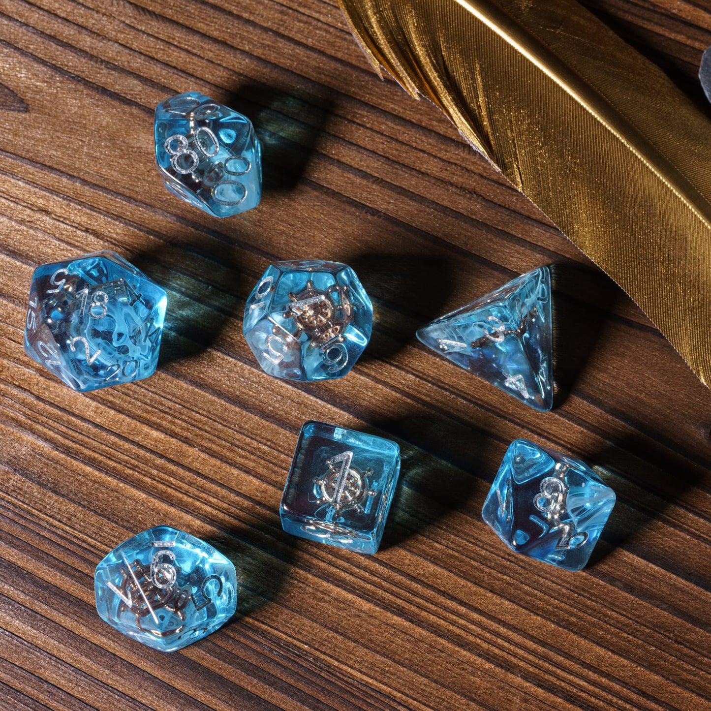 Transparent Rudder - Dice Set