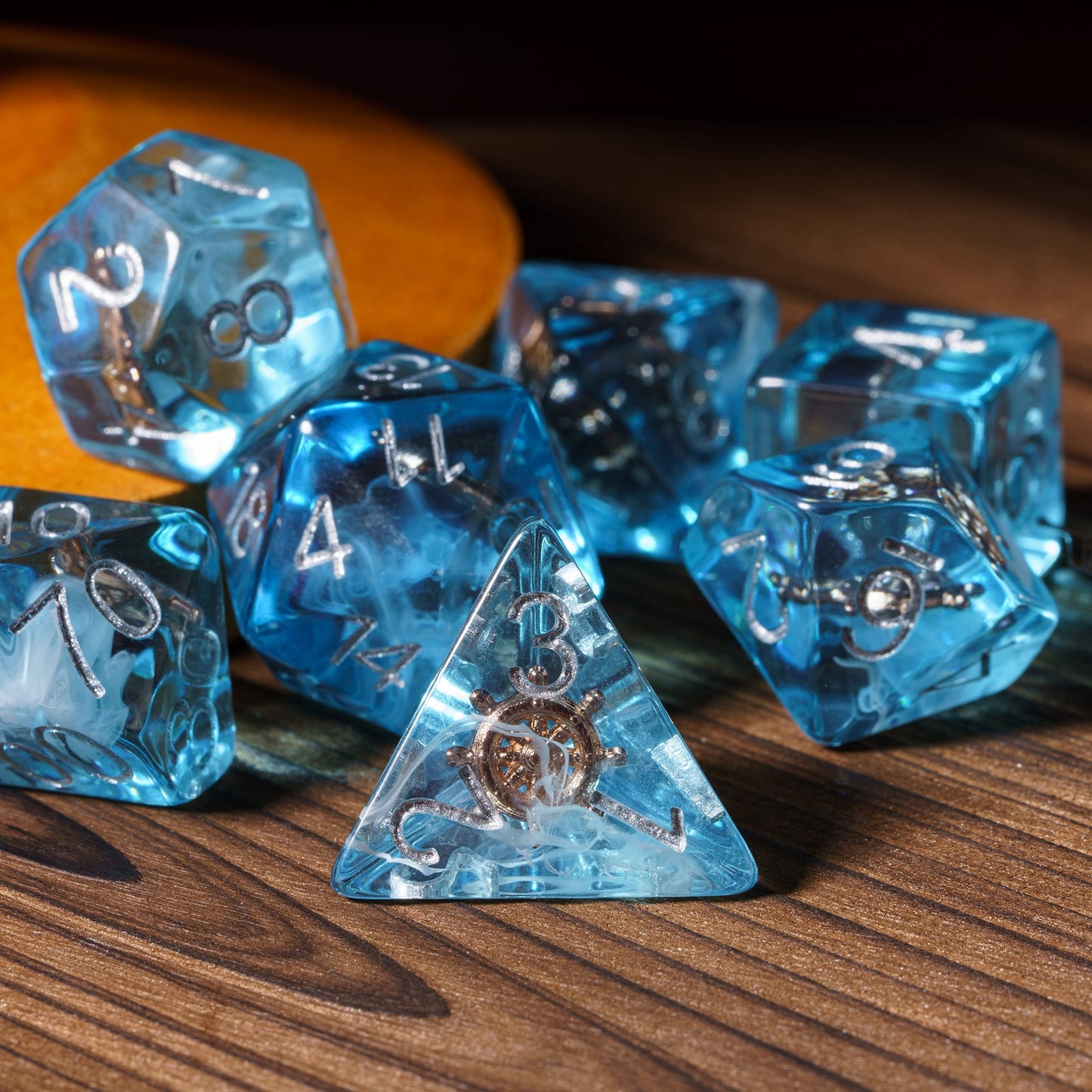 Transparent Rudder - Dice Set