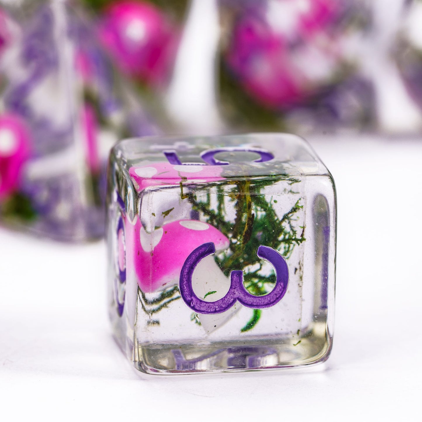 Mushroom Cap - Dice Set