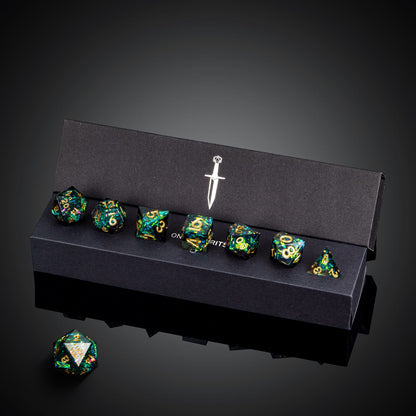 Supernova Remnant - F*ck Me Sharp Edge Dice Set
