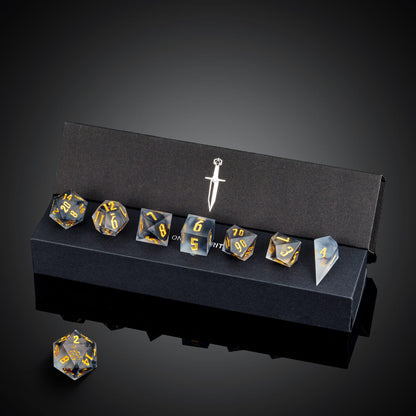 Nimbus Noir - F*ck Me Sharp Edge Dice Set