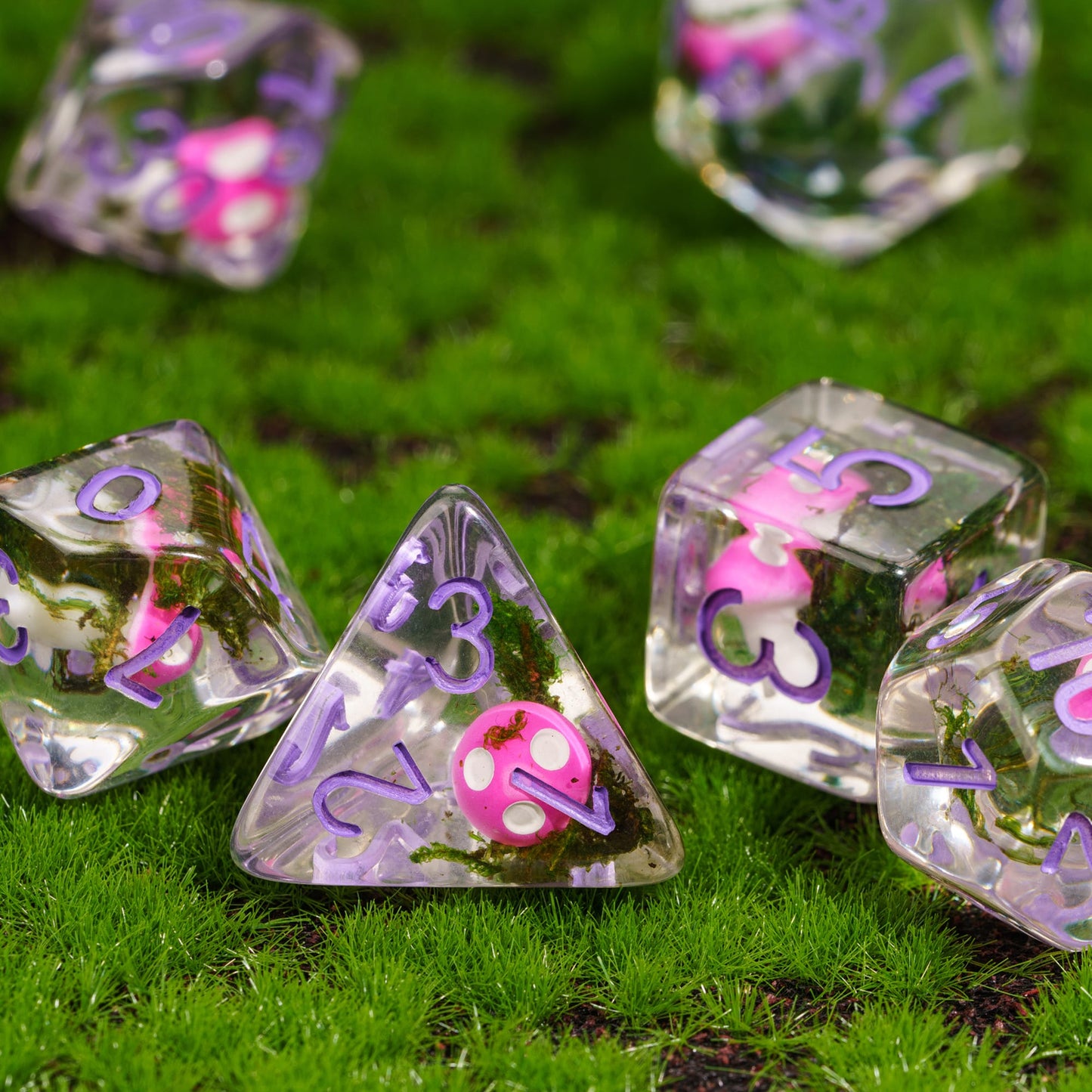 Mushroom Cap - Dice Set