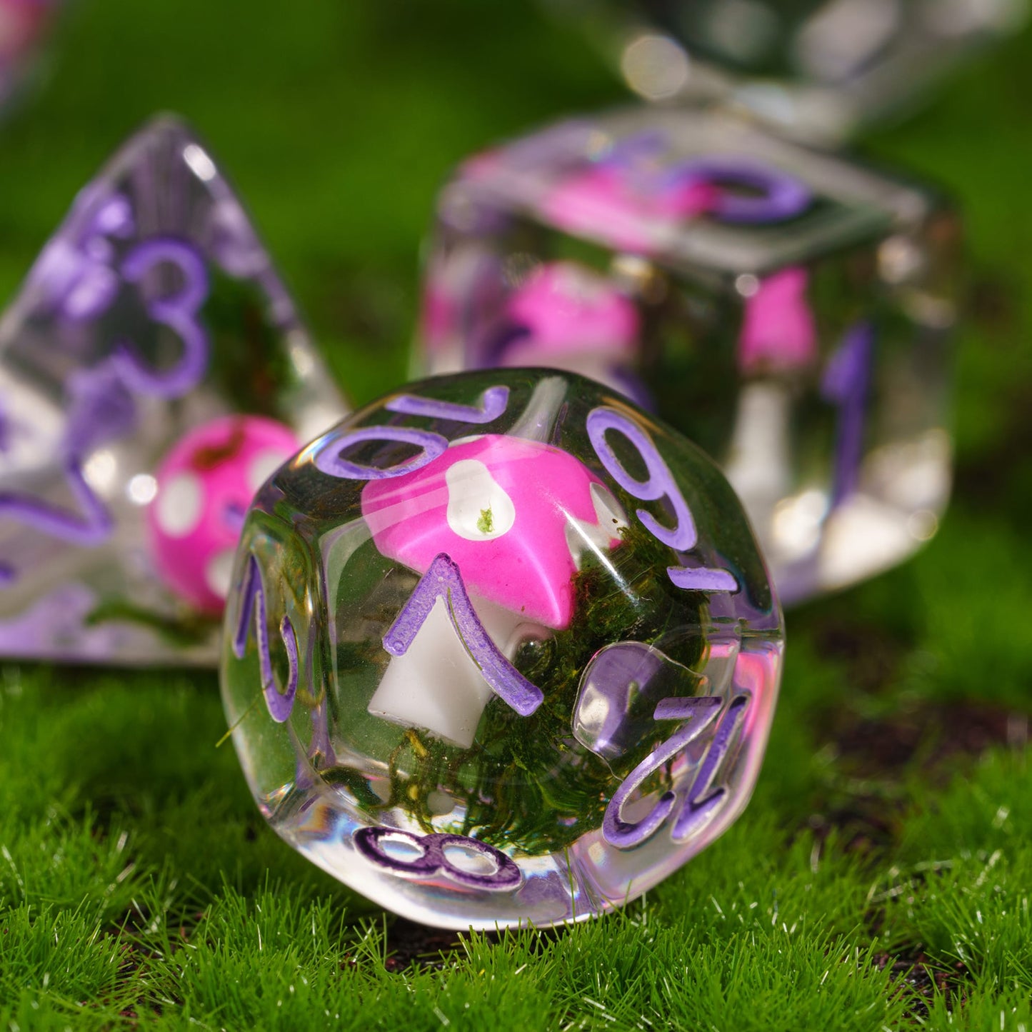 Mushroom Cap - Dice Set
