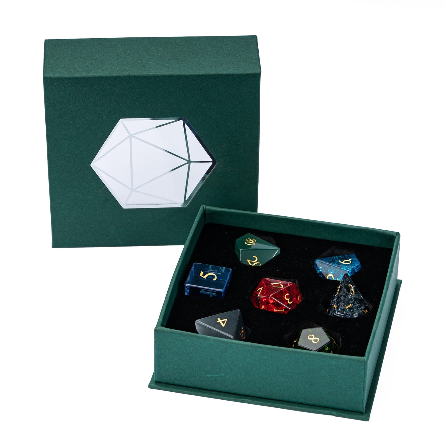 Mystery Package Gemstone/Glass - Dice Set