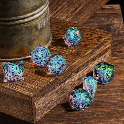 Feline Fantasy - Sharp Edge Dice Set