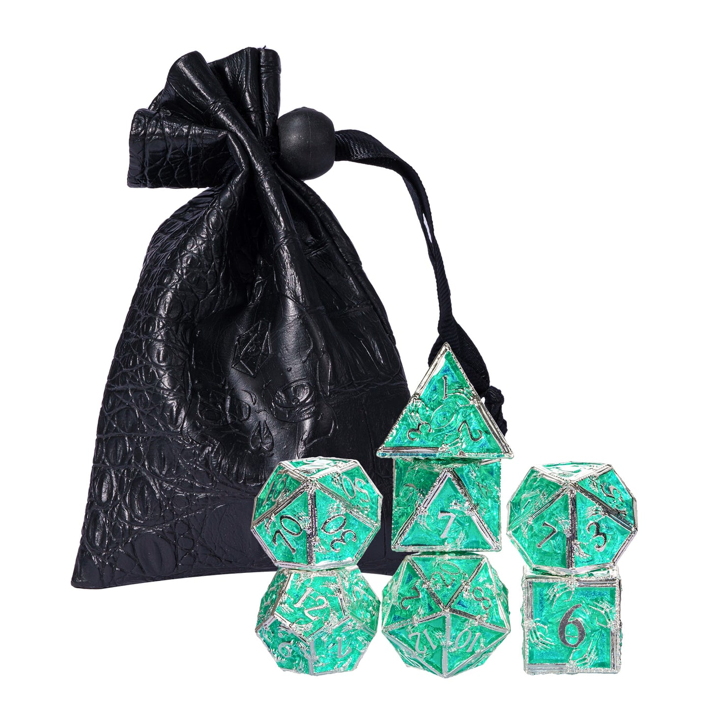 Siren's Crypt - Metal Dice Set