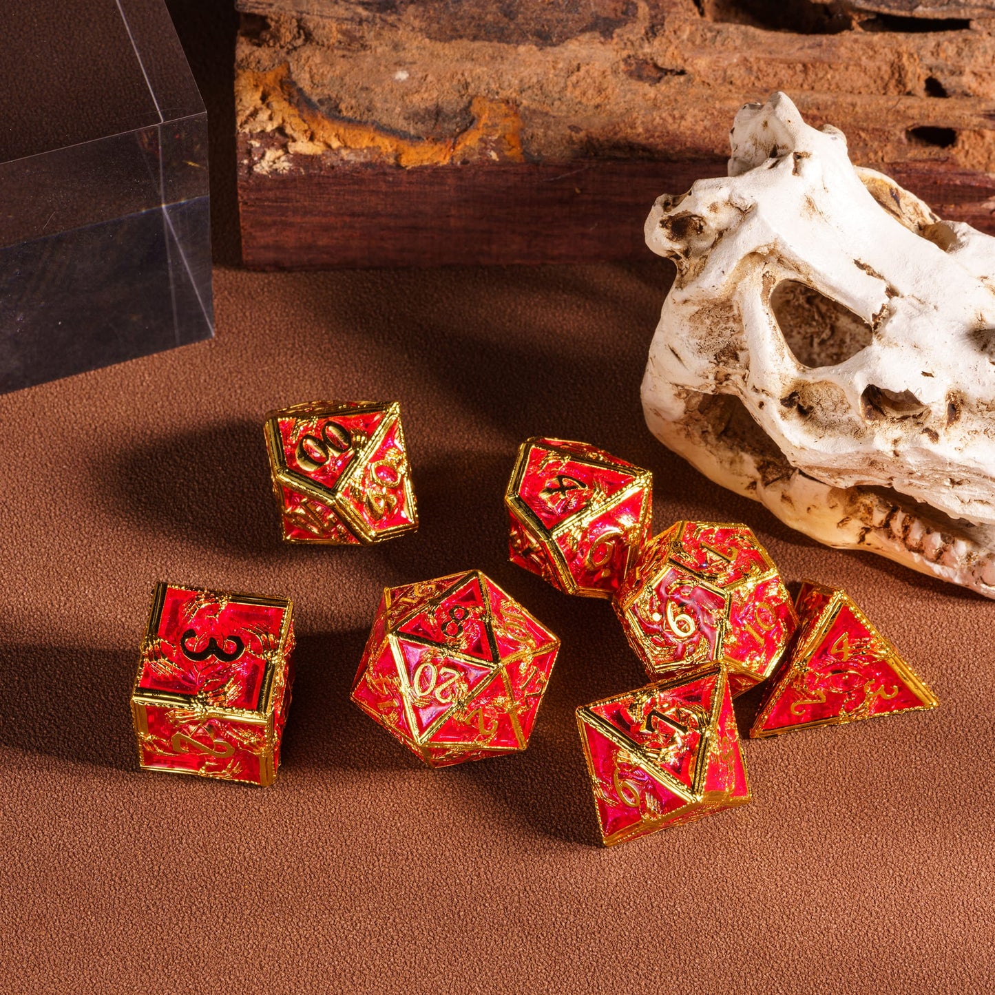 Royal Crypt - Metal Dice Set